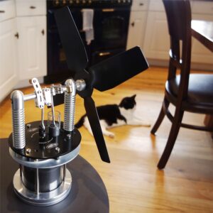 Glasshopper Stirling Engine Stove Fan