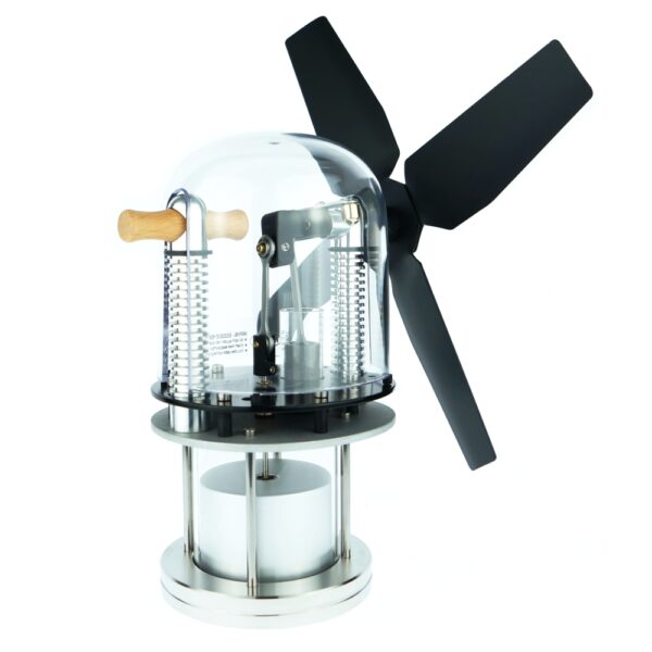 Stirling Engine Fan with Glass Cylinder