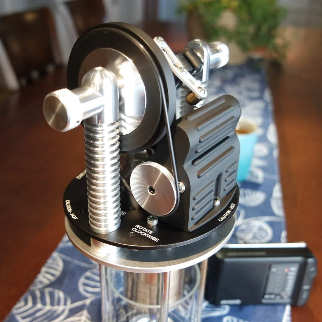 Stirling Engine Generator for Emergency or Daily Use