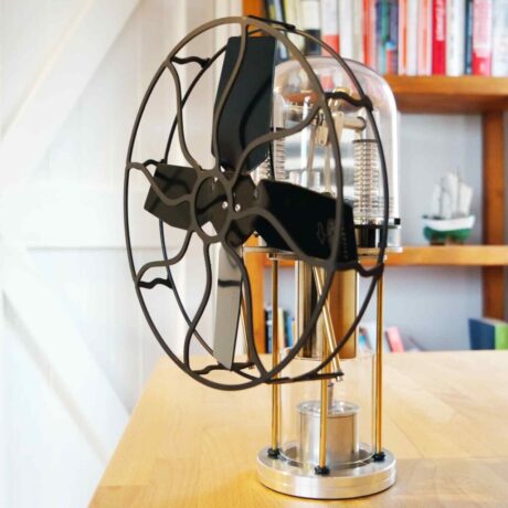 Stirling powered air fan