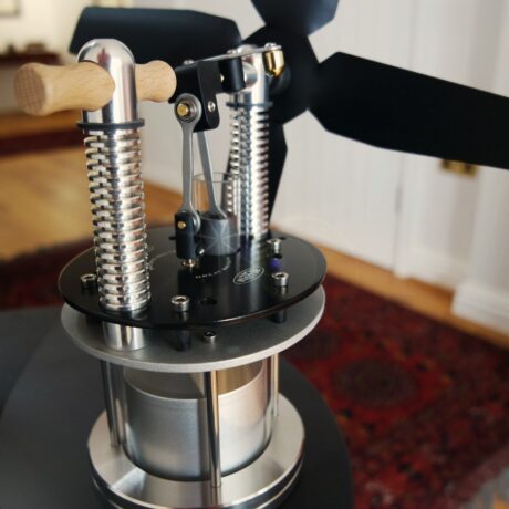 Warpfive | Sidewinder Stove Fan | Stirling Engine